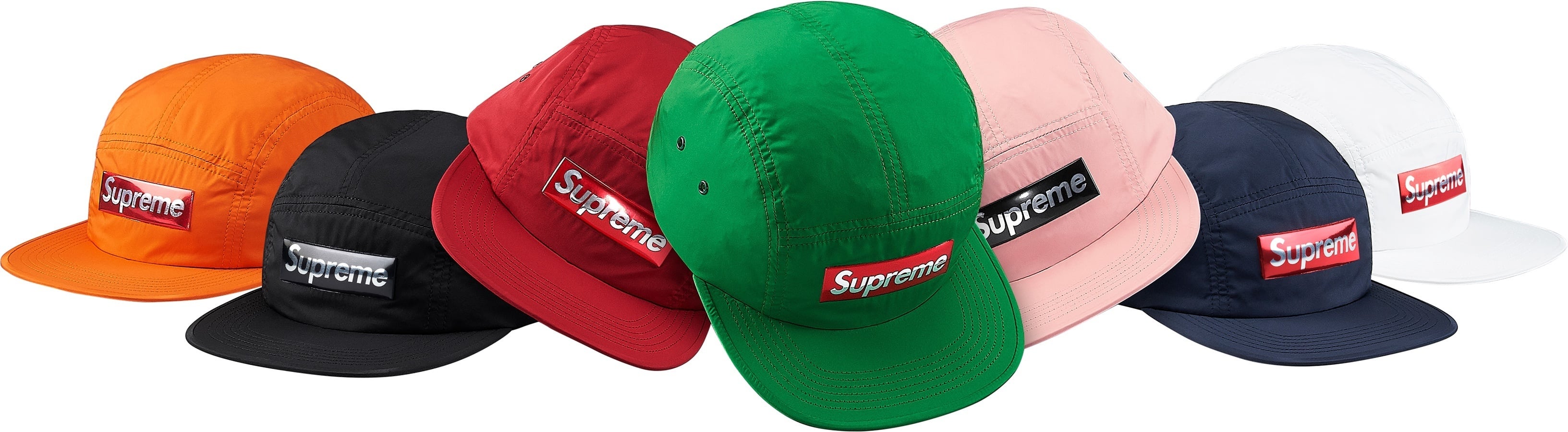 Liquid Metal Logo Camp Cap